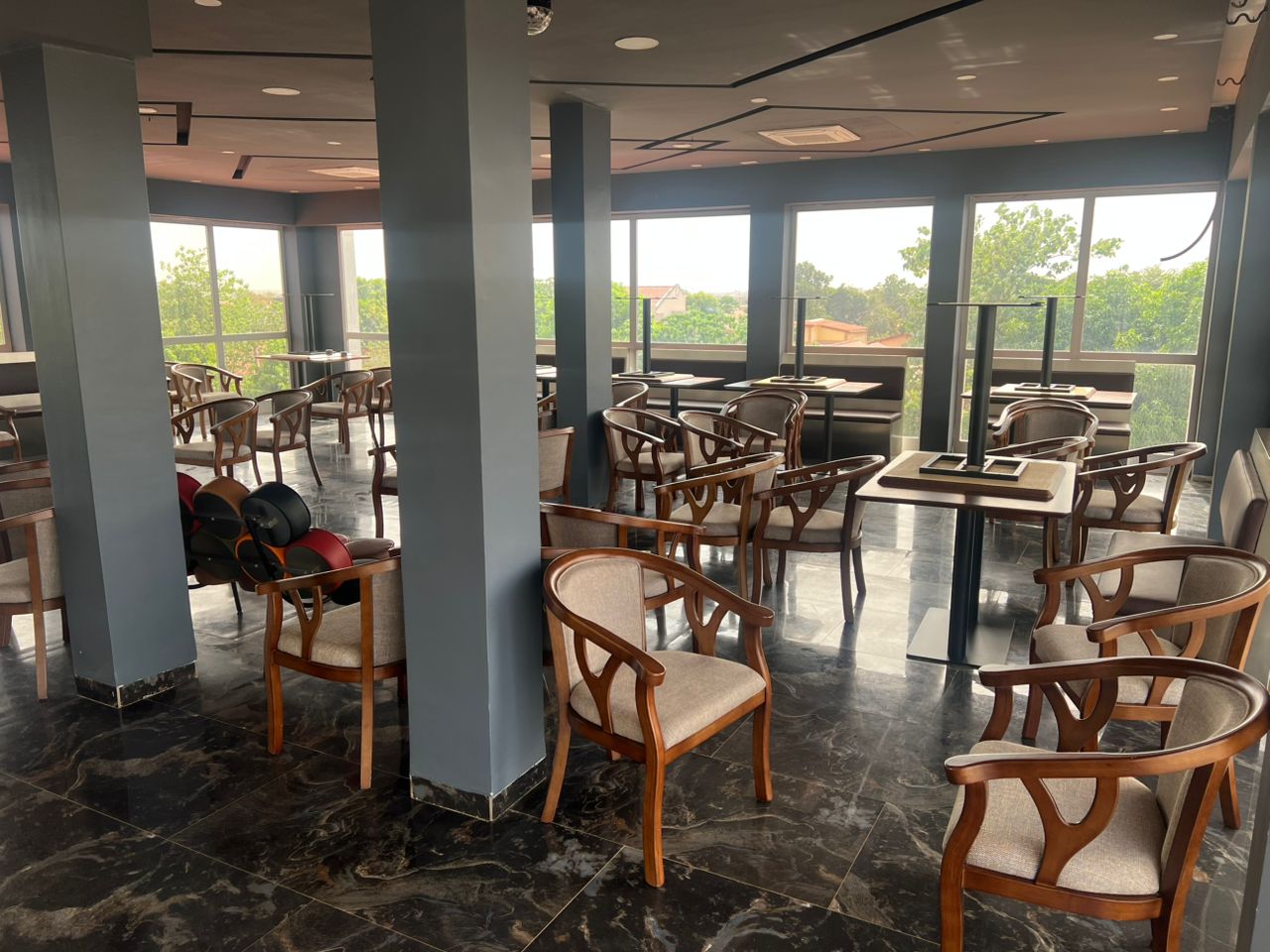 Restaurant rooftop